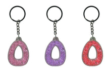 Load image into Gallery viewer, Initial O Itzy Glitzy Keyring