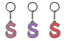 Load image into Gallery viewer, Initial S Itzy Glitzy Keyring