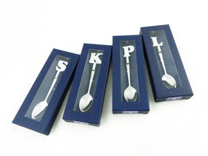 SI001 - SI020 Initial Teaspoons