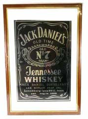JD057L - Jack Daniel Label Mirror 60 X 40 Cm