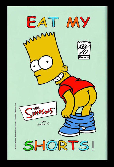 L150 - Bart Simpson Eat My Shorts