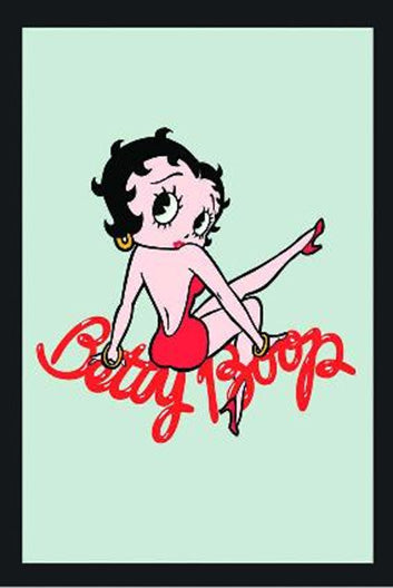 L188 - Betty Boop Sitting On Her Name Mirror