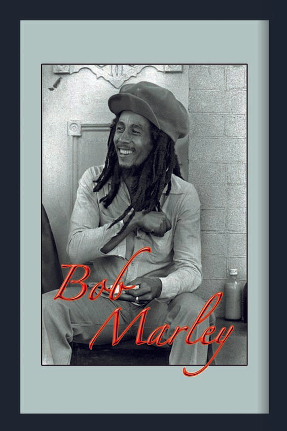L241 - Bob Marley Black & White Mirror