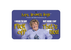 MB041-MB094 Mrs Browns Boys Door Signs