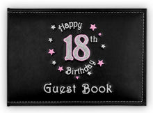 Load image into Gallery viewer, Landmark 18th Guest Book Birthday Pink