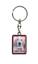 Load image into Gallery viewer, English Setter Pet Keyring