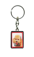 Load image into Gallery viewer, Poodle Toy Pet Keyring