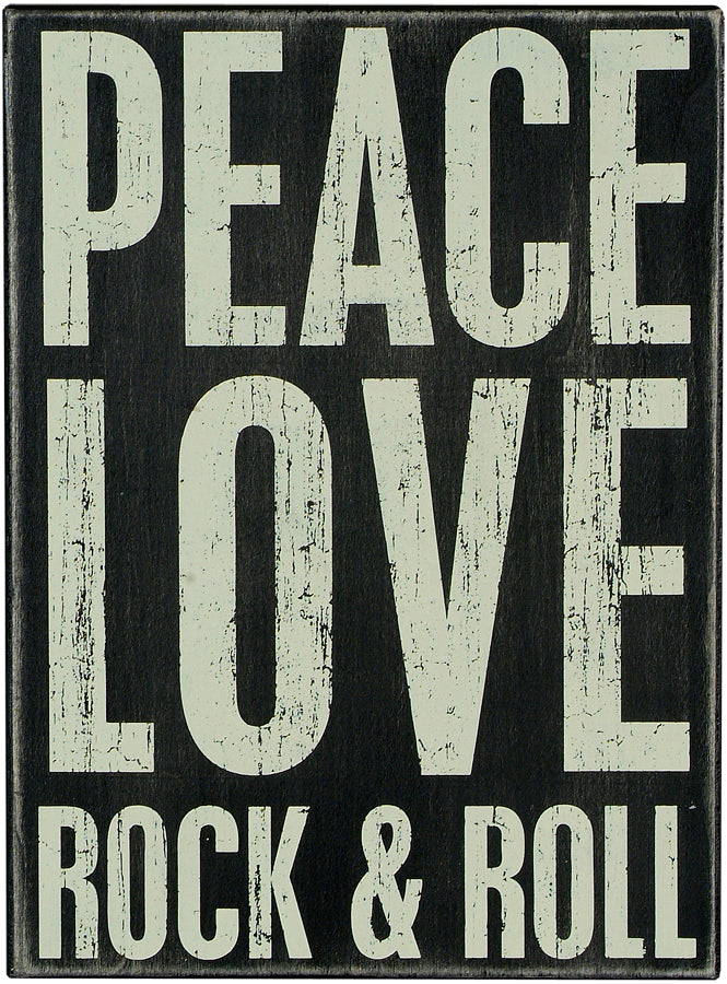 PK053 - Pk Box Peace Love & Rock