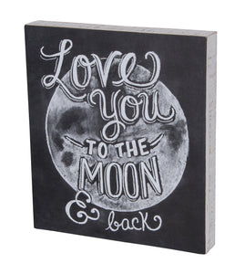PK2284 - Pk Love You To Moon Box Signs