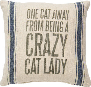 PKC050 - Crazy Cat Lady Cushion 15''