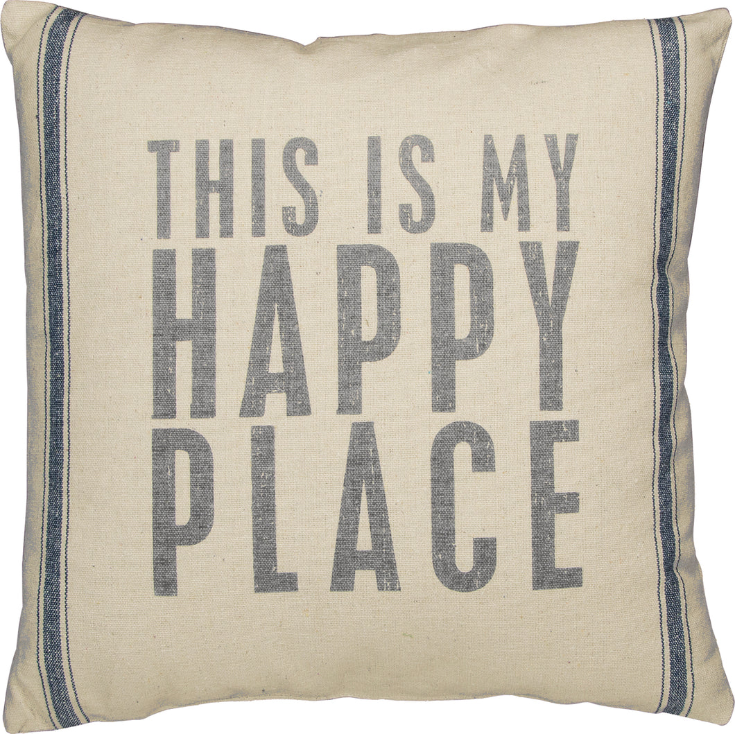PKC256 - This Is My Happy Place Cushion 20''