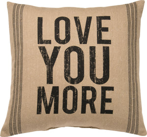PKC270 - Love You More  Cushion 20''