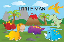 Load image into Gallery viewer, Dinosaur Placemats - Boys Names