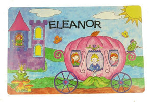 PM035 Girls Pumpkin Placemat - Eleanor