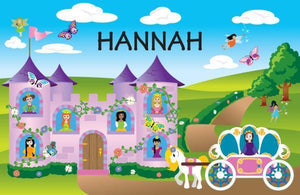 PM047 Girls Princess Placemat - Hannah