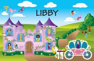 PM060 Girls Princess Placemat - Libby