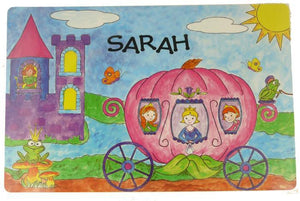 PM080 Girls Pumpkin Placemat - Sarah