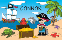 Load image into Gallery viewer, Pirate Placemats - Boys Names