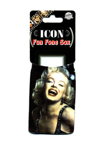Marilyn Face Phone Sox