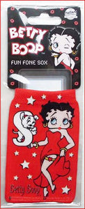 Betty Boop Phone Sox Initial T