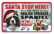 Load image into Gallery viewer, Spaniel (English Springer)  Stop Here Si
