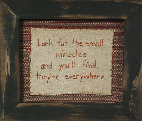 SK001 - Stitcheries By Kathy - Small Miracles