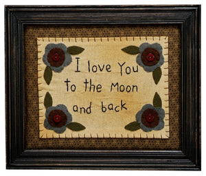 SK031 - Stitcheries By Kathy - Love You To The Moon