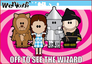 WC057 - Off To See The Wizard Magnet