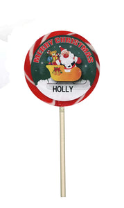 XL056 - Holly Xmas Lolly