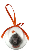 Load image into Gallery viewer, XPB016 - Christmas Poodle Bauble