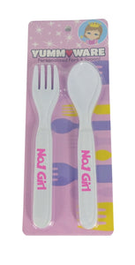 YM019 - No.1  Girl Cutlery Yumm Ware