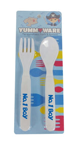 YM020 - No 1 Boy Cutlery Yumm Ware