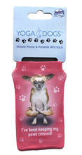 Load image into Gallery viewer, YP004 - Paws Crossed  Yoga Pet Phone Sock