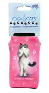YP010 - Cat Lovers Are Yoga Pet Phone Sock