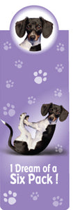 YP019 - Dream Six Pack Yoga Pet Bookmark