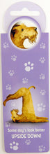 Load image into Gallery viewer, YP021 - Upside Down Yoga Pet Bookmark