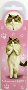 YP022 - Cat Lovers Yoga Pet Bookmark
