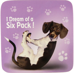 YP031 - Dream Six Pack Yoga Pet Coaster