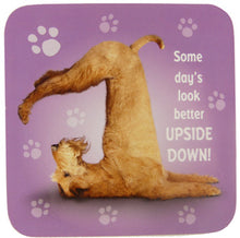 Load image into Gallery viewer, YP033 - Upside Down Yoga Pet Coaster