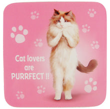 Load image into Gallery viewer, YP034 - Cat Lovers Yoga Pet Coaster
