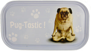 YP053 - Pug Tastic Yoga Pet Tin Magnet