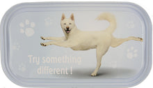 Load image into Gallery viewer, YP056 - Try Something Yoga Pet Tin Magnet