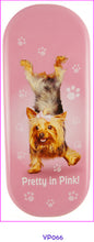 Load image into Gallery viewer, YP066 - Pretty In Pink Yoga Pet Glasses Case
