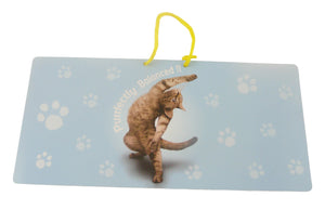 YP083 - Purrfectly Yoga Pet  Hanging Sign