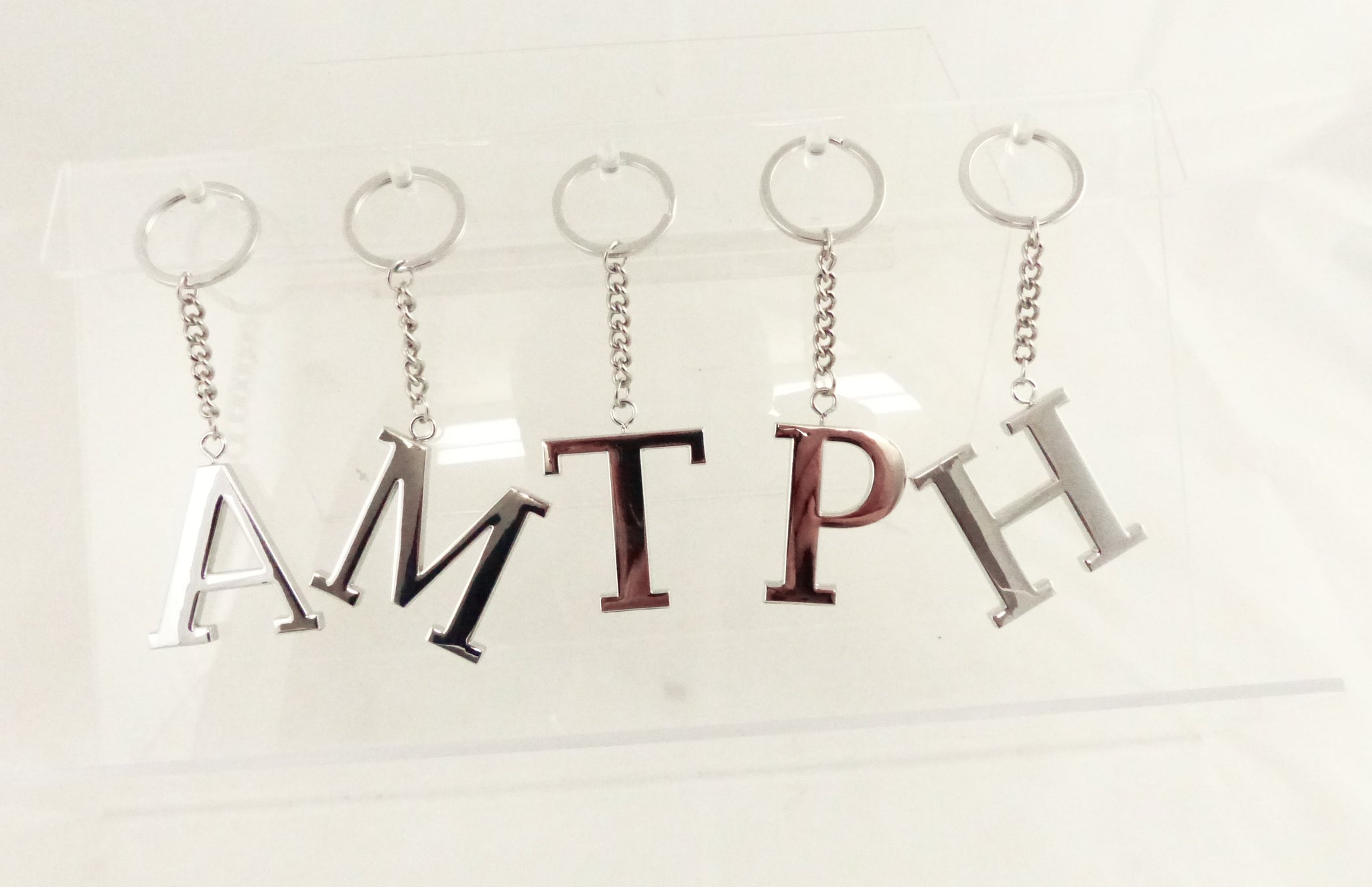 KI001 -KI020 Initial Keyrings – Instant Gifts International Ltd